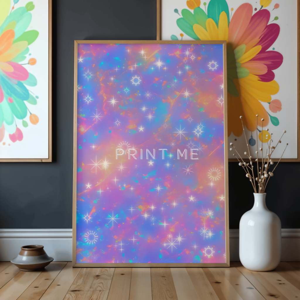 digital dreamy wall art