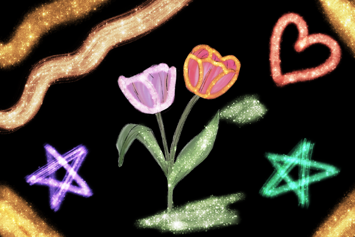 11 Spectral Bloom Glitter Brushes ✨ Magical Procreate Brush Set - Image 5