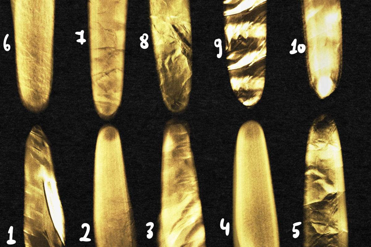 31 Gold Foil Brushes for Procreate – Metallic Lettering & Luxury Design Brushes - Image 3