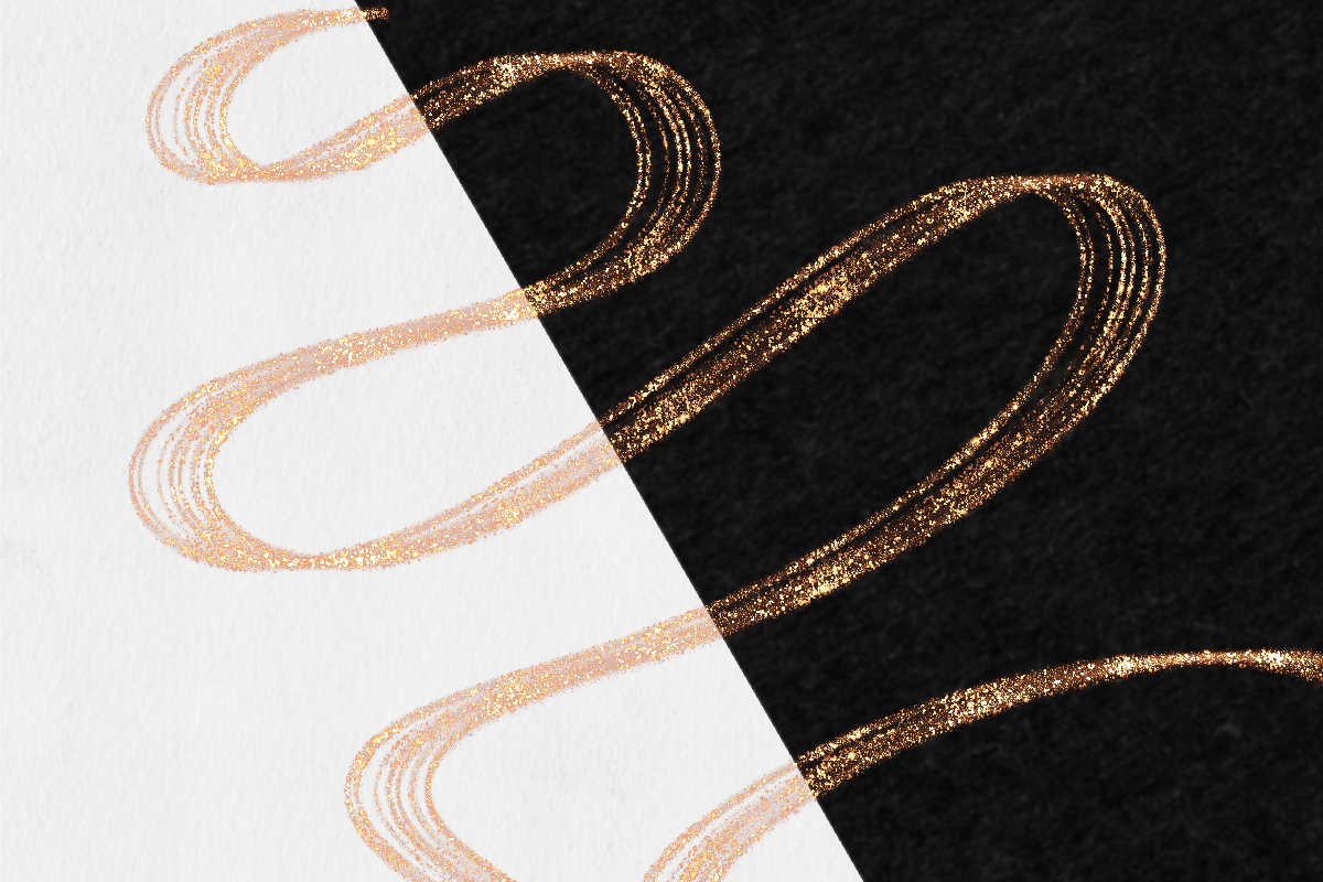 2 Glitter Brushes for Procreate – Gold Sparkle & Shimmer Effects - Image 4