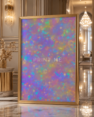 dreamy holographic wallpapers
