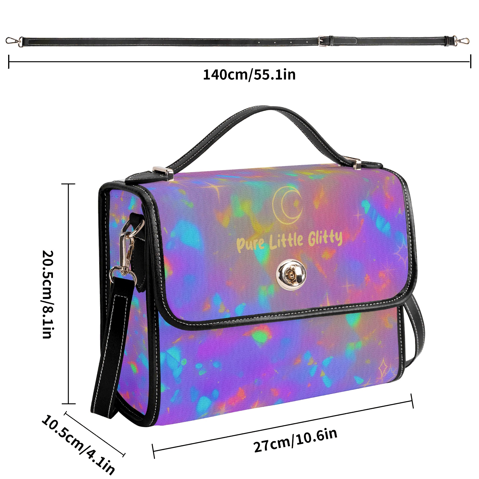 Moonberry Celestial Satchel Bag | Pure Little Glitty - Image 7