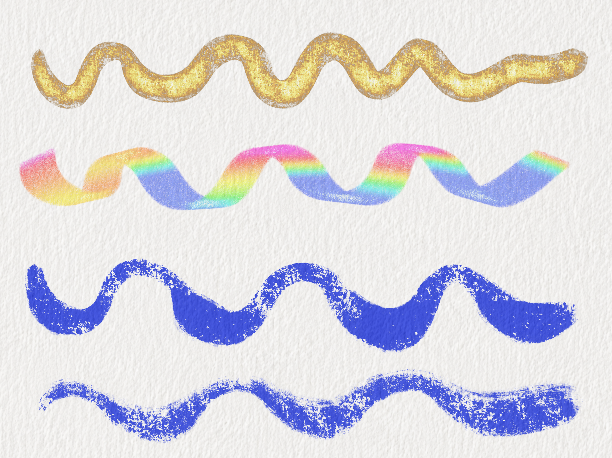 Procreate Coloring Brushes | Crayon, Texture & Glitter Brushes for iPad - Image 3