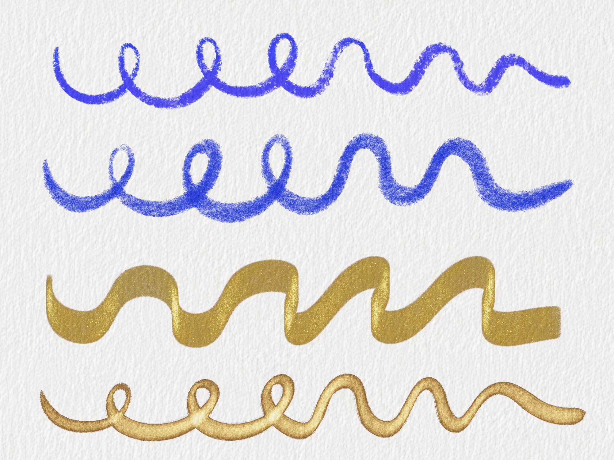 Procreate Coloring Brushes | Crayon, Texture & Glitter Brushes for iPad - Image 4