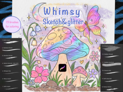 Procreate coloring brushes